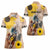 Personalized Preakness Horse Racing Women Polo Shirt Run for the Black Eyed Susans