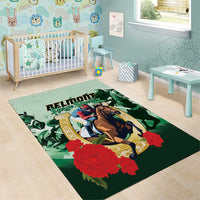 Belmont Horse Racing Area Rug The Test of the Champion