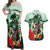 Personalized Belmont Horse Racing Couples Matching Off Shoulder Maxi Dress and Hawaiian Shirt The Test of the Champion