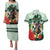 Personalized Belmont Horse Racing Couples Matching Puletasi and Hawaiian Shirt The Test of the Champion