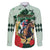 Personalized Belmont Horse Racing Family Matching Off The Shoulder Long Sleeve Dress and Hawaiian Shirt The Test of the Champion
