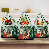 Belmont Horse Racing Grocery Bag The Test of the Champion