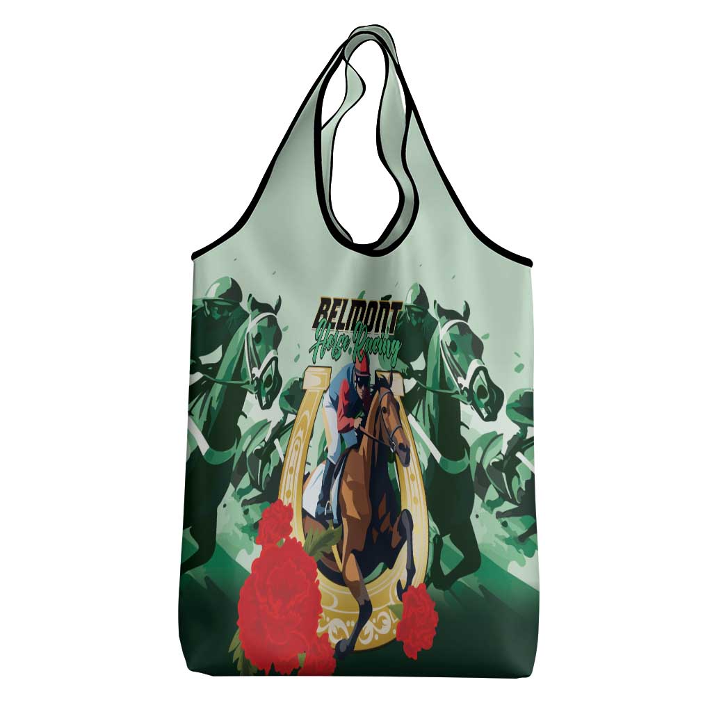 Belmont Horse Racing Grocery Bag The Test of the Champion