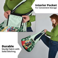 Belmont Horse Racing Grocery Bag The Test of the Champion