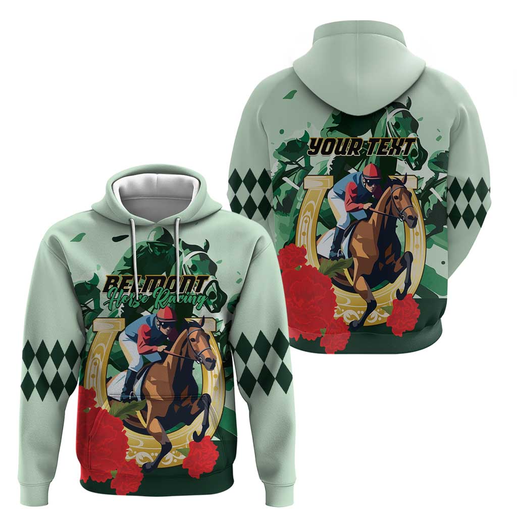 Personalized Belmont Horse Racing Hoodie The Test of the Champion
