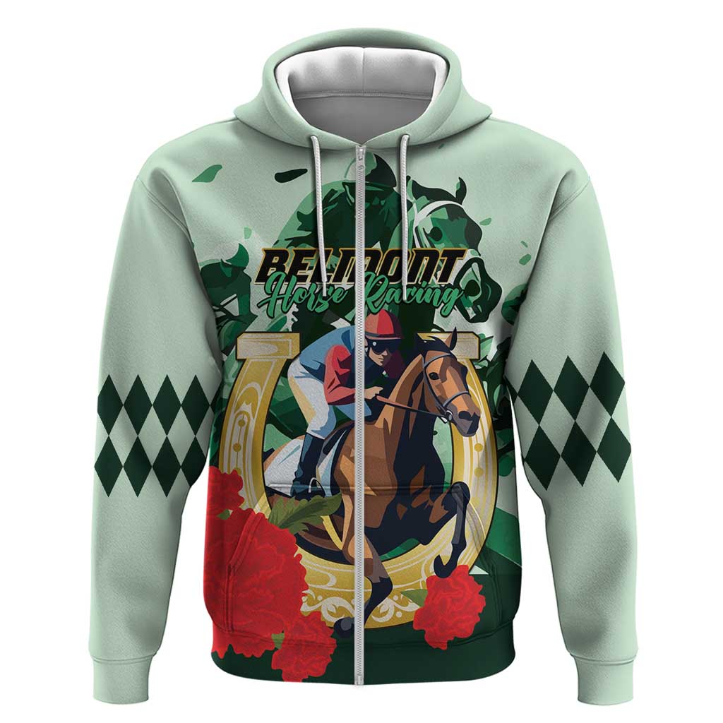 Personalized Belmont Horse Racing Hoodie The Test of the Champion