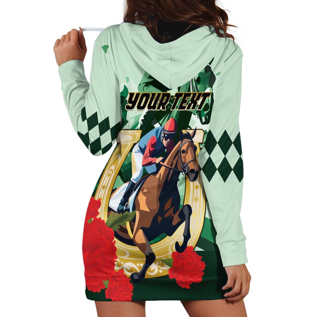 Personalized Belmont Horse Racing Hoodie Dress The Test of the Champion