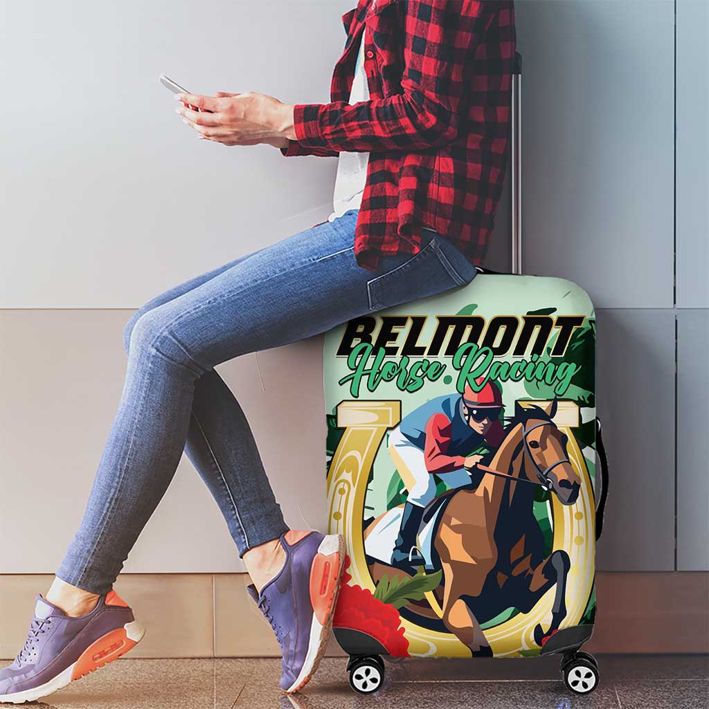 Belmont Horse Racing Luggage Cover The Test of the Champion
