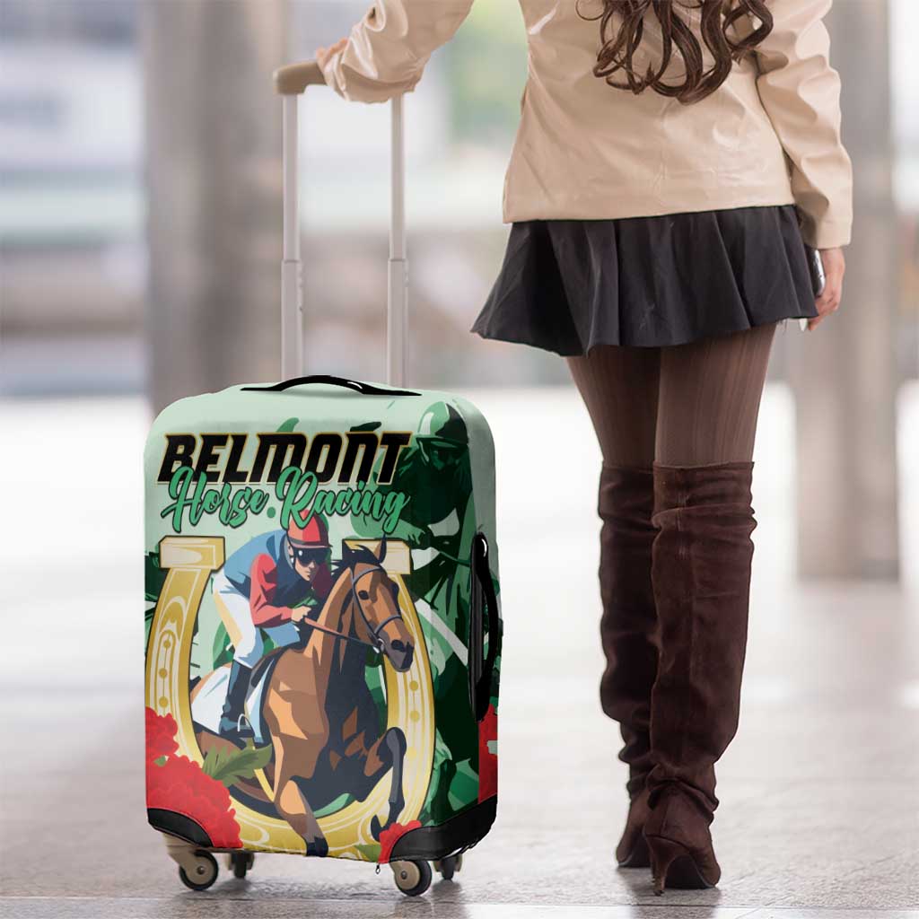 Belmont Horse Racing Luggage Cover The Test of the Champion