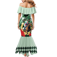 Personalized Belmont Horse Racing Mermaid Dress The Test of the Champion