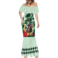 Personalized Belmont Horse Racing Mermaid Dress The Test of the Champion