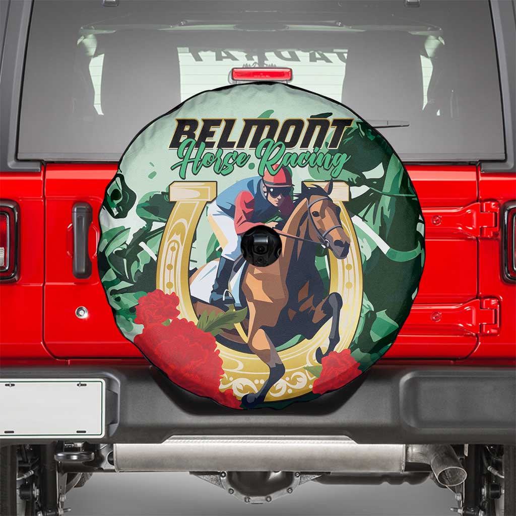 Belmont Horse Racing Spare Tire Cover The Test of the Champion
