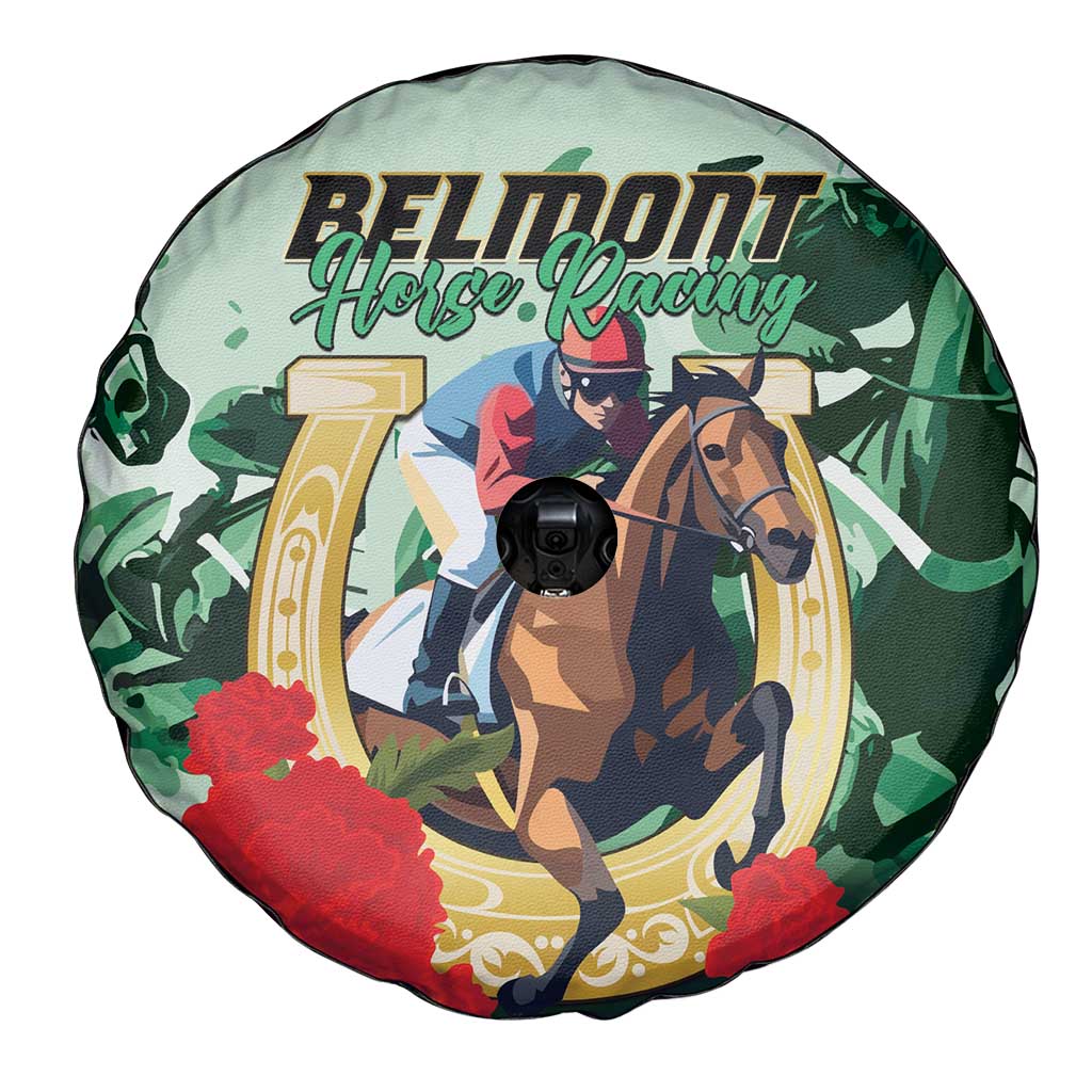 Belmont Horse Racing Spare Tire Cover The Test of the Champion