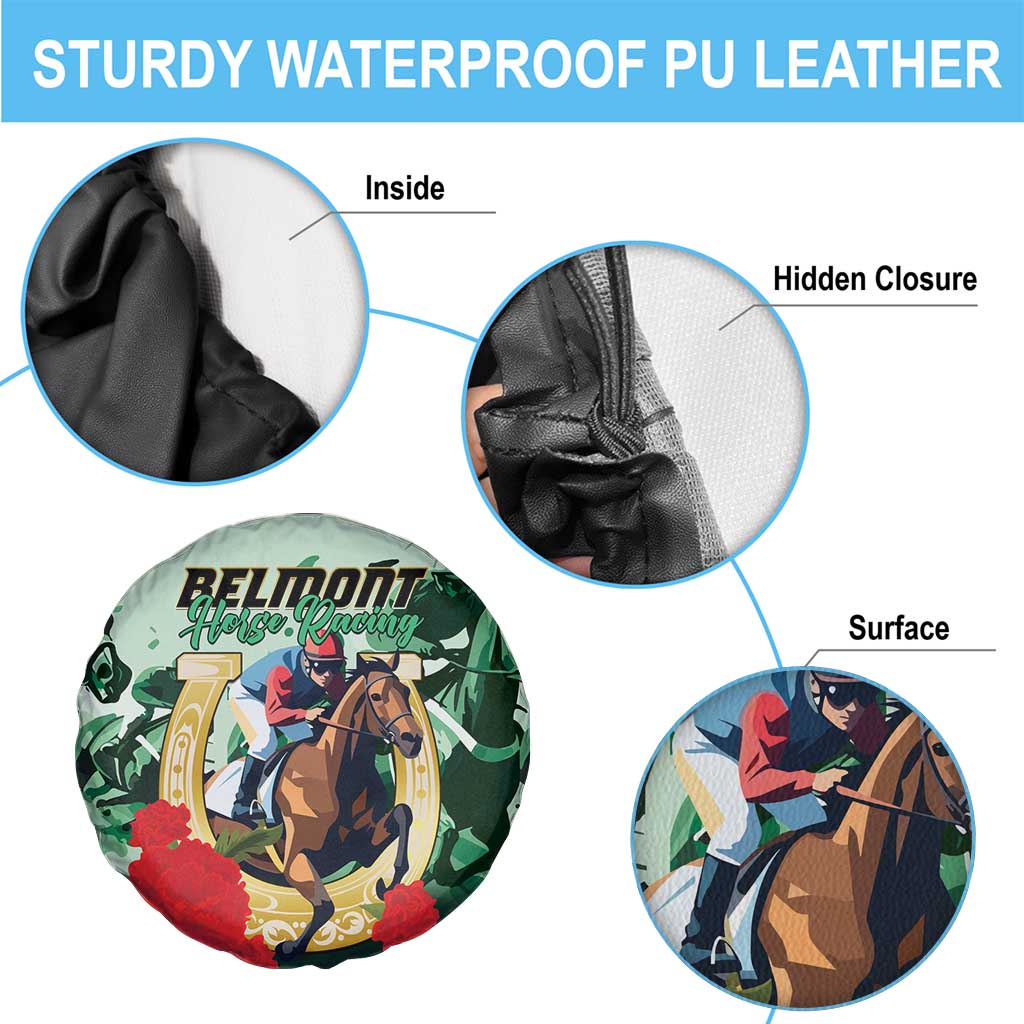 Belmont Horse Racing Spare Tire Cover The Test of the Champion