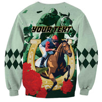 Personalized Belmont Horse Racing Sweatshirt The Test of the Champion