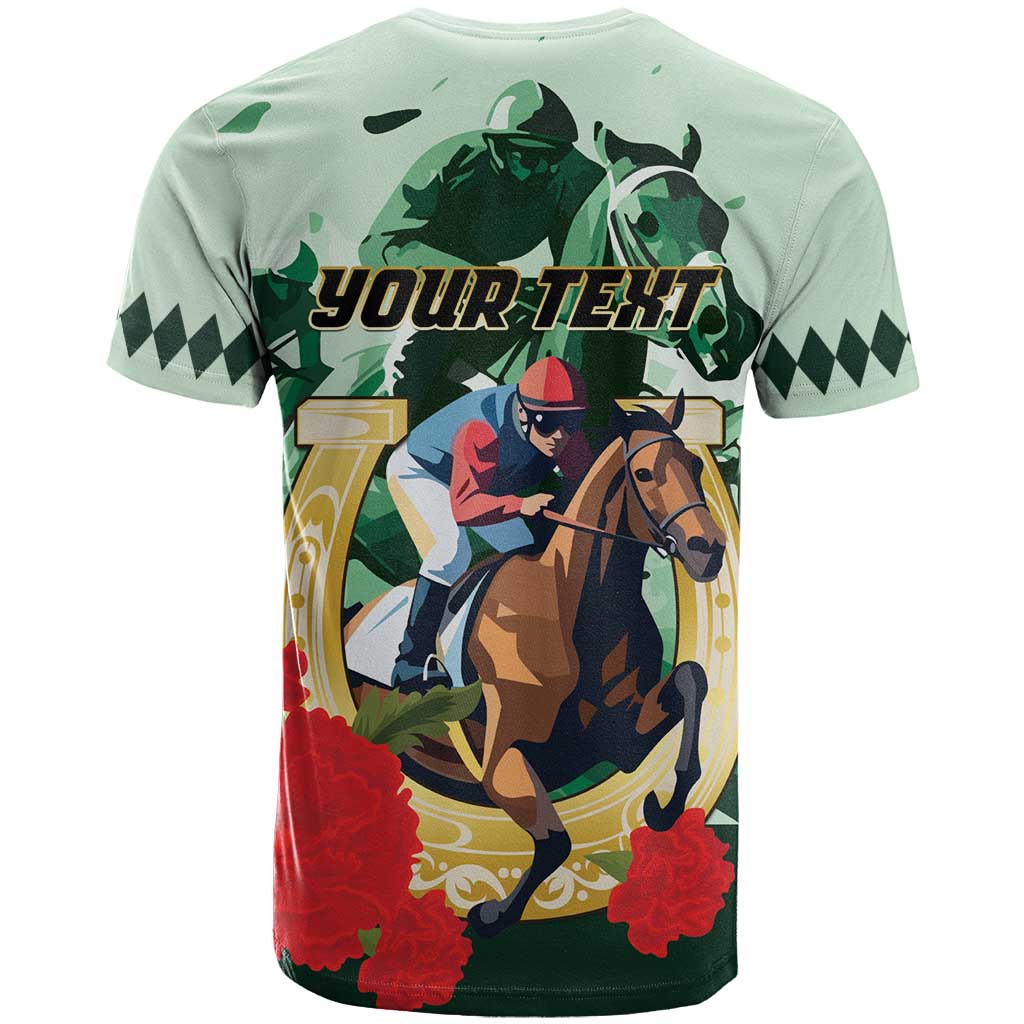 Personalized Belmont Horse Racing T Shirt The Test of the Champion