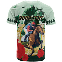 Personalized Belmont Horse Racing T Shirt The Test of the Champion
