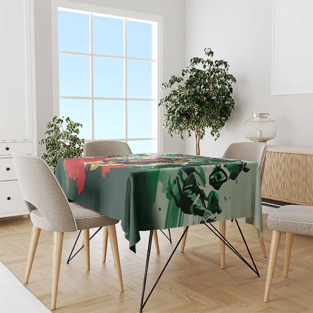 Belmont Horse Racing Tablecloth The Test of the Champion