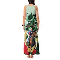 Personalized Belmont Horse Racing Tank Maxi Dress The Test of the Champion
