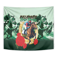 Belmont Horse Racing Tapestry The Test of the Champion