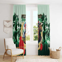 Belmont Horse Racing Window Curtain The Test of the Champion