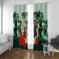 Belmont Horse Racing Window Curtain The Test of the Champion