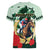 Personalized Belmont Horse Racing Women V-Neck T-Shirt The Test of the Champion