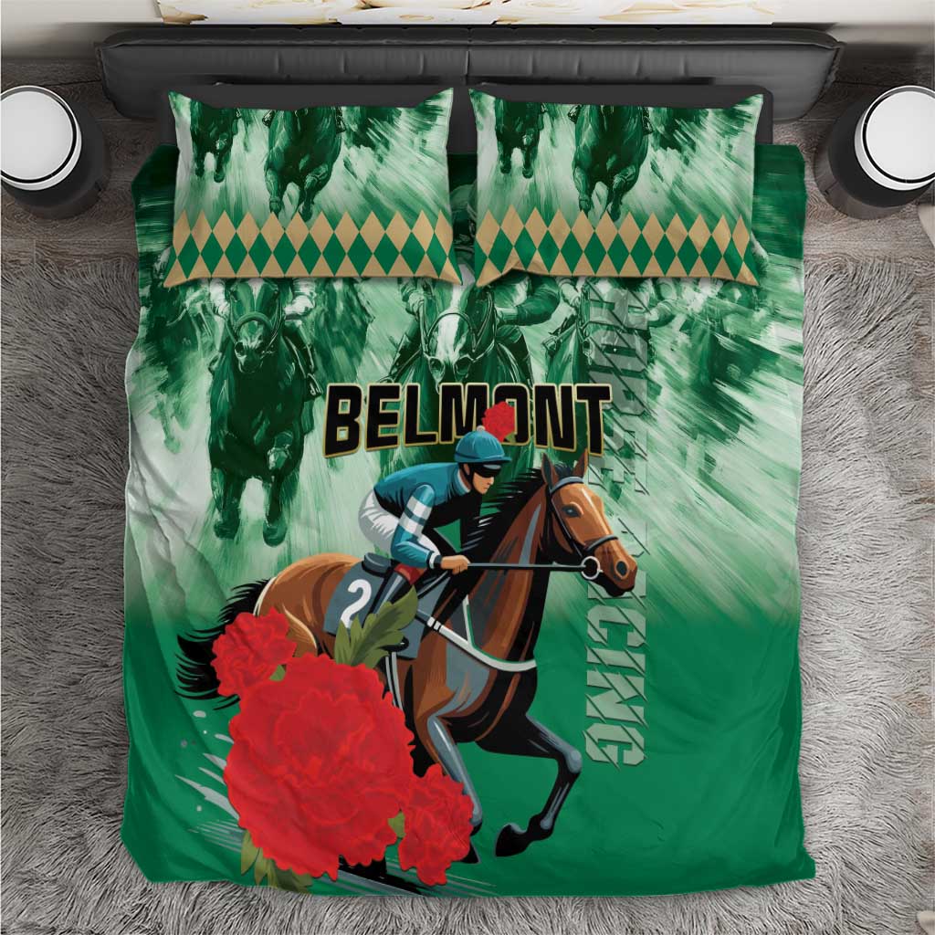 Belmont Horse Racing Bedding Set Run for the Carnations