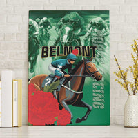 Belmont Horse Racing Canvas Wall Art Run for the Carnations