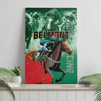 Belmont Horse Racing Canvas Wall Art Run for the Carnations
