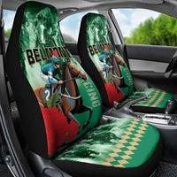 Belmont Horse Racing Car Seat Cover Run for the Carnations