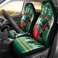 Belmont Horse Racing Car Seat Cover Run for the Carnations