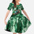Personalized Belmont Horse Racing Family Matching Off The Shoulder Long Sleeve Dress and Hawaiian Shirt Run for the Carnations