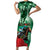 Personalized Belmont Horse Racing Family Matching Short Sleeve Bodycon Dress and Hawaiian Shirt Run for the Carnations