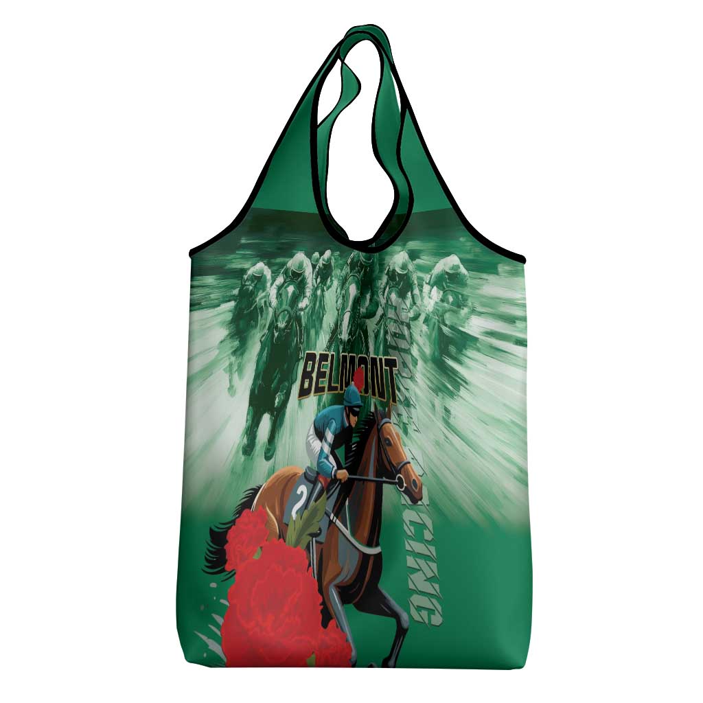 Belmont Horse Racing Grocery Bag Run for the Carnations