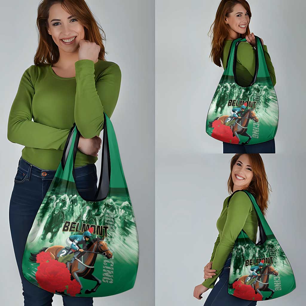 Belmont Horse Racing Grocery Bag Run for the Carnations