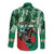 Personalized Belmont Horse Racing Long Sleeve Button Shirt Run for the Carnations