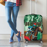Belmont Horse Racing Luggage Cover Run for the Carnations