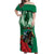 Personalized Belmont Horse Racing Off Shoulder Maxi Dress Run for the Carnations