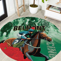 Belmont Horse Racing Round Carpet Run for the Carnations