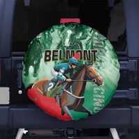 Belmont Horse Racing Spare Tire Cover Run for the Carnations