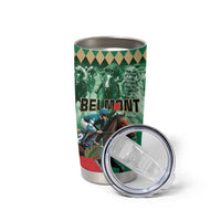 Personalized Belmont Horse Racing Tumbler Cup Run for the Carnations