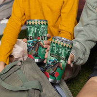 Personalized Belmont Horse Racing Tumbler Cup Run for the Carnations
