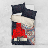 Georgia Independence Day Bedding Set Holy Trinity Cathedral of Tbilisi - Wonder Print Shop