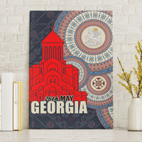 Georgia Independence Day Canvas Wall Art Holy Trinity Cathedral of Tbilisi - Wonder Print Shop
