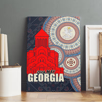 Georgia Independence Day Canvas Wall Art Holy Trinity Cathedral of Tbilisi - Wonder Print Shop