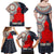 Georgia Independence Day Family Matching Off Shoulder Maxi Dress and Hawaiian Shirt Holy Trinity Cathedral of Tbilisi - Wonder Print Shop