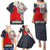Georgia Independence Day Family Matching Puletasi and Hawaiian Shirt Holy Trinity Cathedral of Tbilisi - Wonder Print Shop