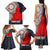 Georgia Independence Day Family Matching Tank Maxi Dress and Hawaiian Shirt Holy Trinity Cathedral of Tbilisi - Wonder Print Shop