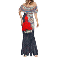 Georgia Independence Day Mermaid Dress Holy Trinity Cathedral of Tbilisi - Wonder Print Shop